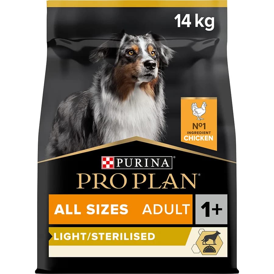 Purina Pro Plan All Sizes Light/Neutered Adult Dry Dog Food Chicken