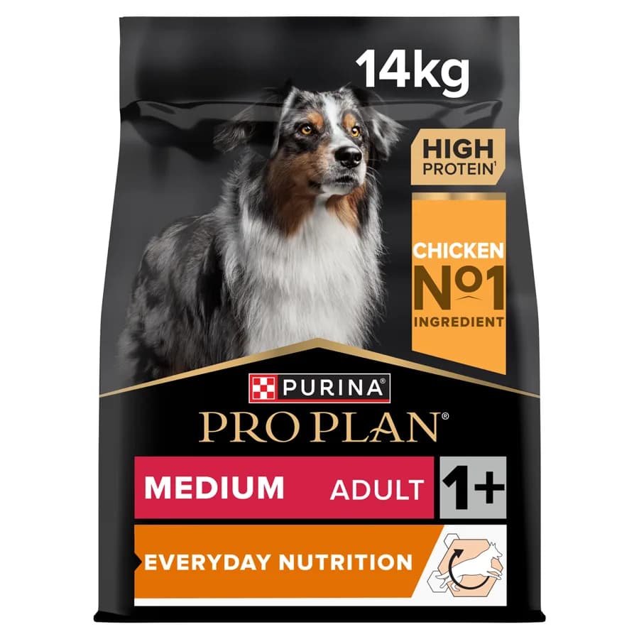 Purina Pro Plan Medium Everyday Nutrition Adult Dry Dog Food Chicken