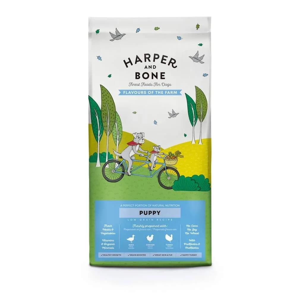 Harper and Bone Harper & Bone Dog Puppy Flavours Farm