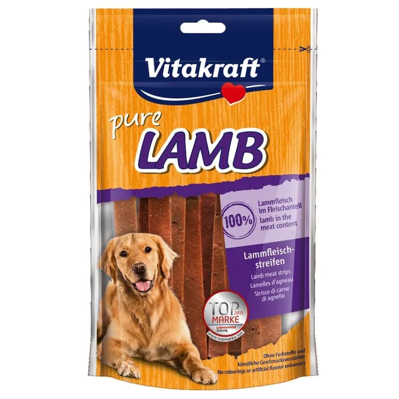 Hundgodis Tuggben Vitakraft LAMB lammköttsstrimlor