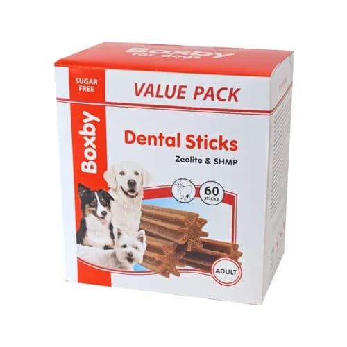 Boxby Dental Sticks - Bâtonnets à Mâcher