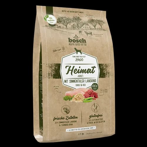 Bosch Heimat Adult mit frischem Simmentaler Landrind