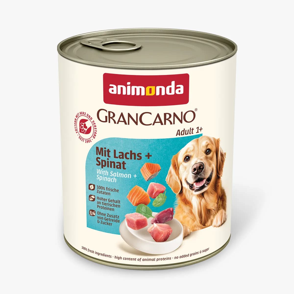 GranCarno Adult Mit Lachs + Spinat