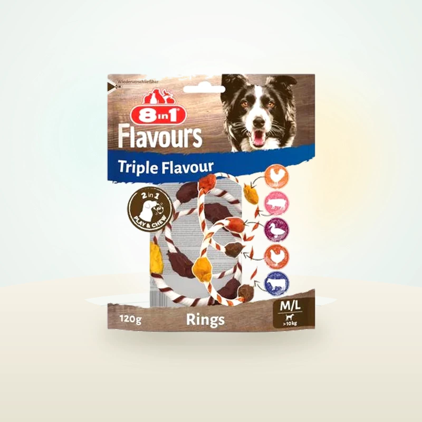 8in1 Triple Flavour Ringe