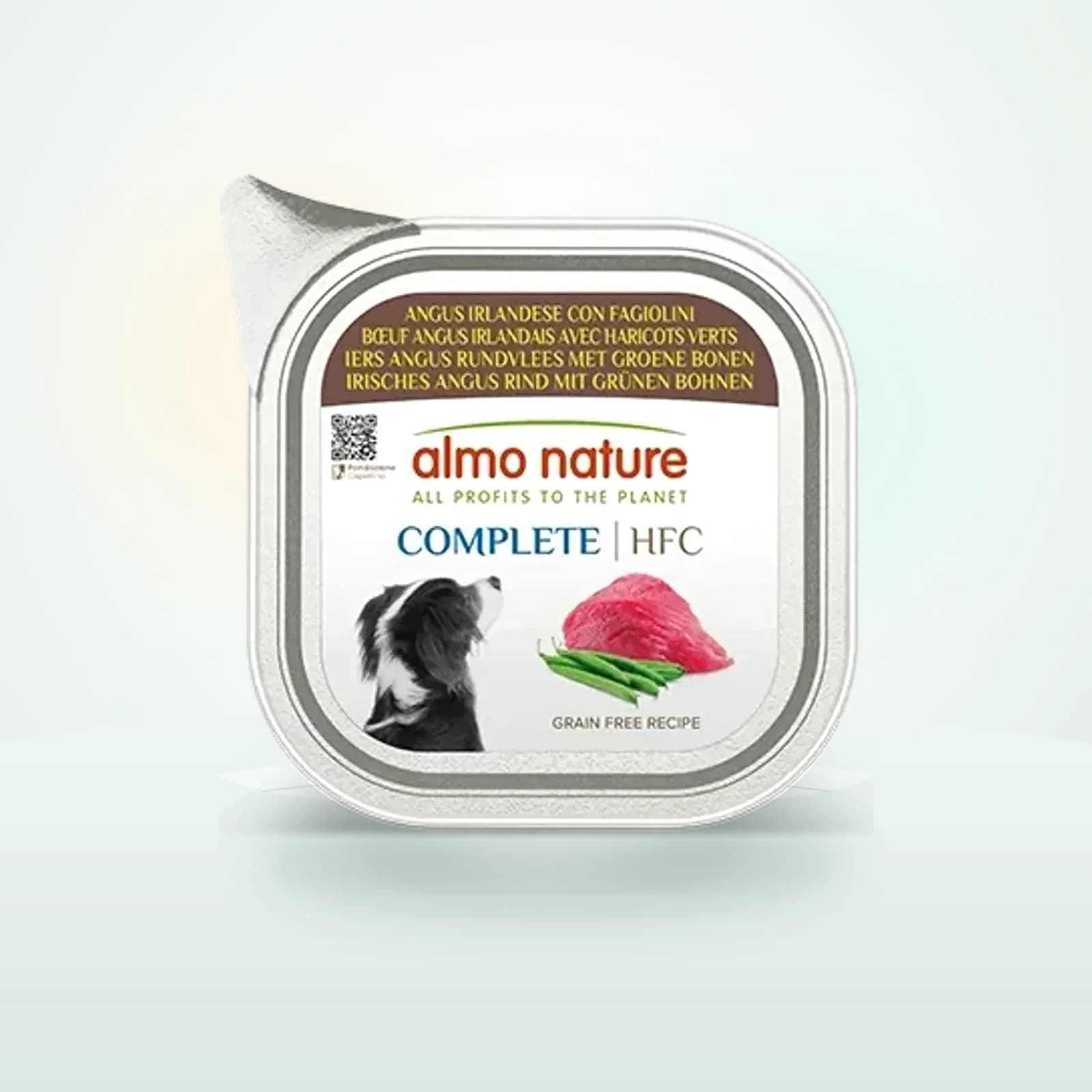 Almo Nature HFC Complete Irish Angus Beef with Green Beans