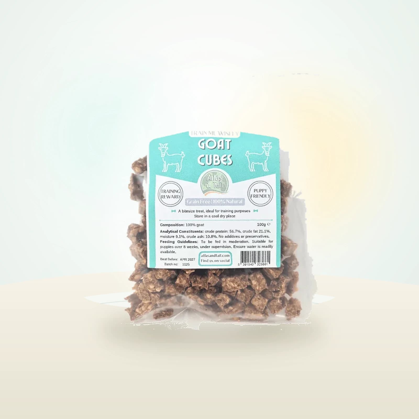 Atlas & Tail Goat Cubes - Bitesize Treats