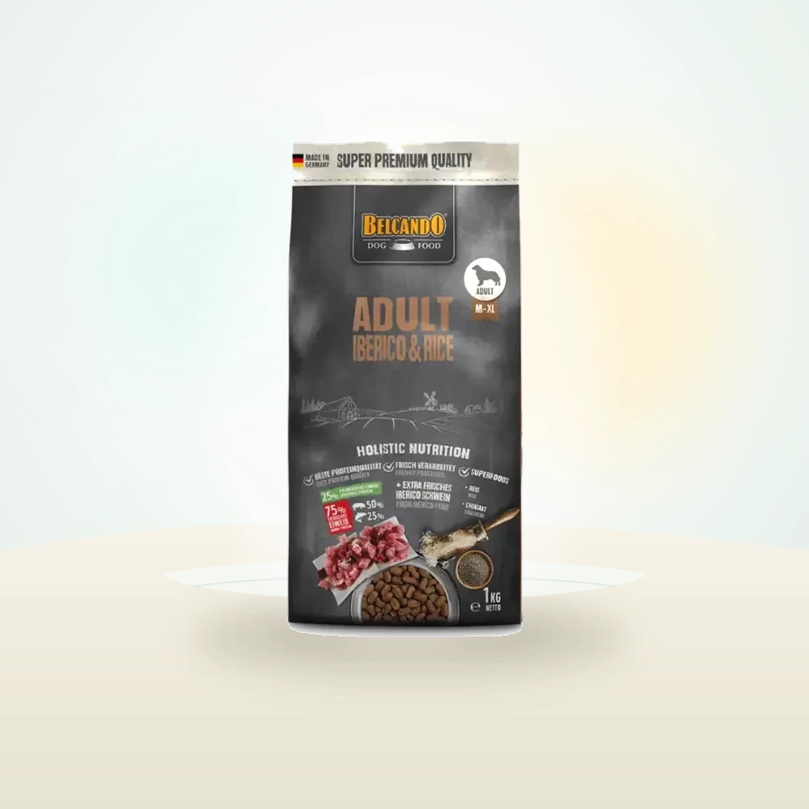 Belcando Super Premium Dog Adult Medium/Large Maiale iberico e riso