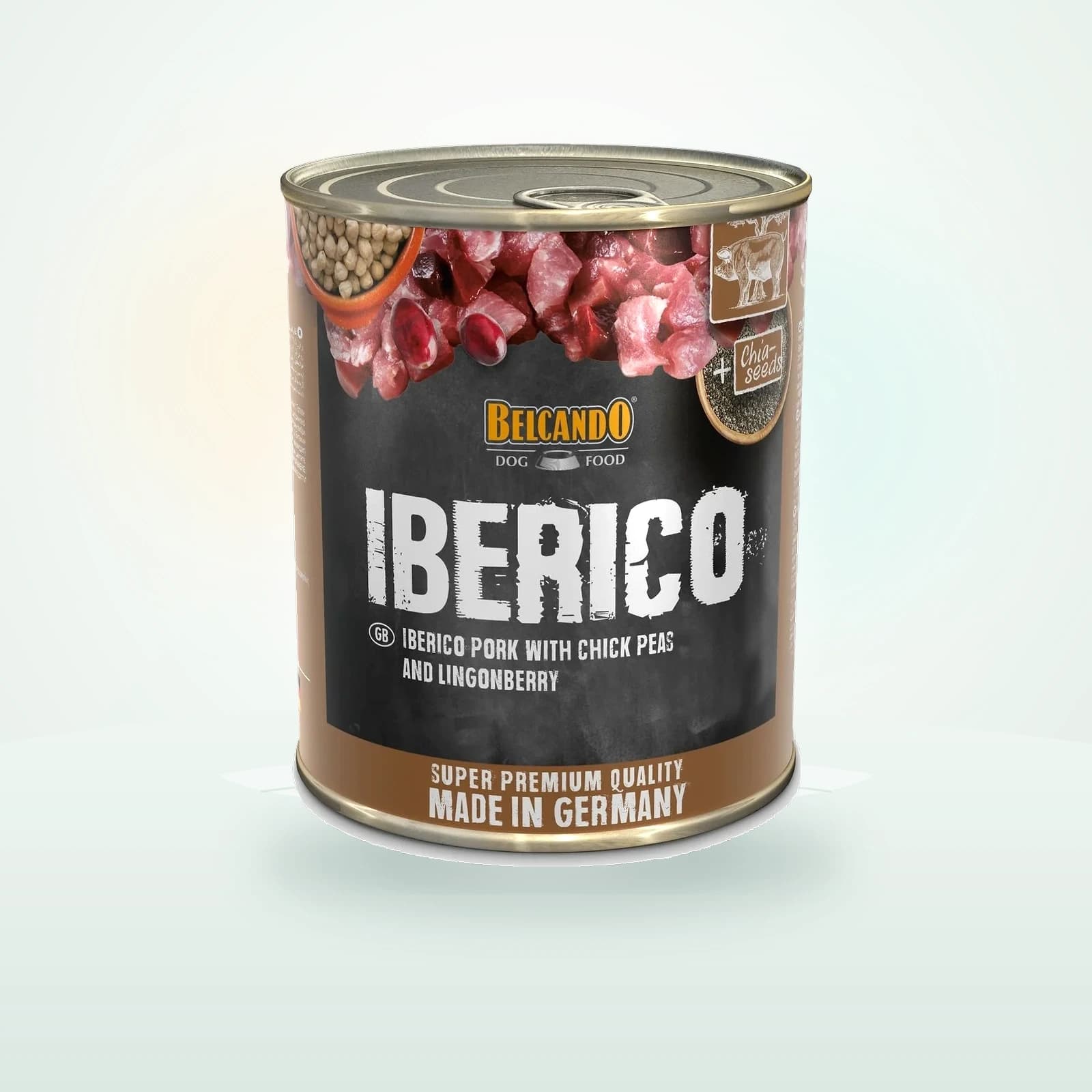 Belcando Super Premium Iberico mokra karma dla psa wieprzowina, ciecierzyca i borówka