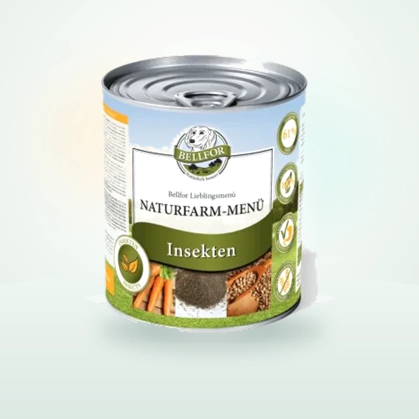 Bellfor Nassfutter mit Insekten und Tapioka - Naturfarm-Menü