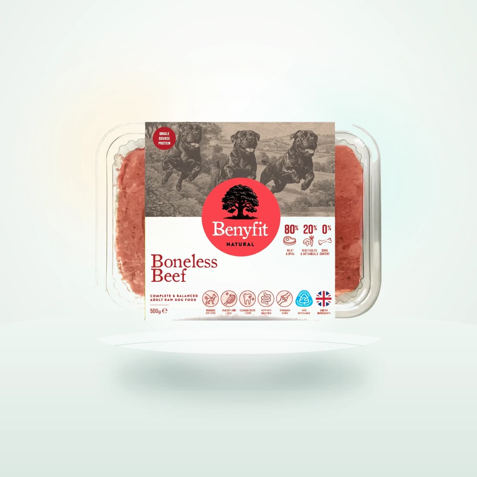 Benyfit Natural Boneless Beef Raw