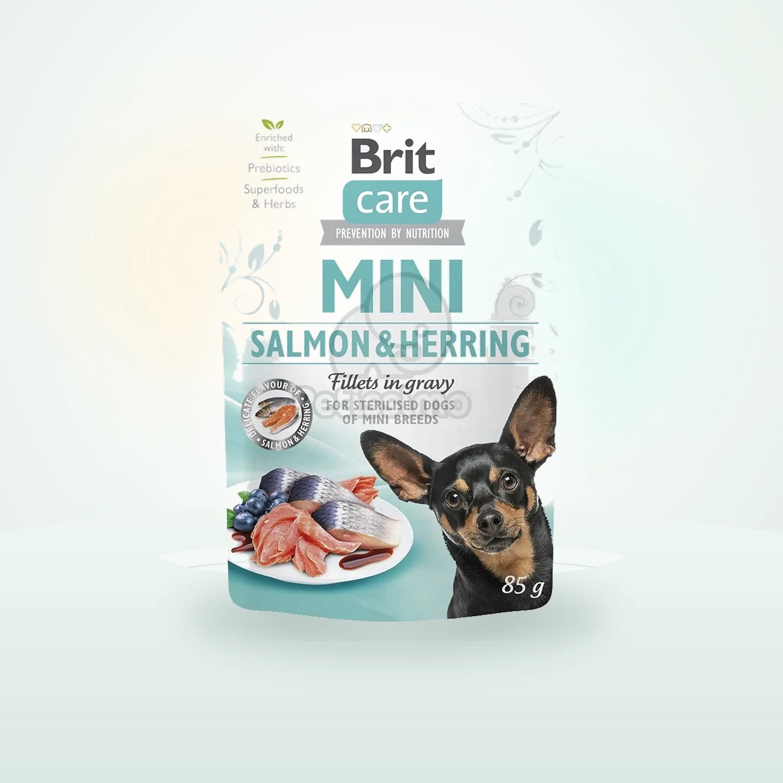 Brit Care Care Mini Fillets in Gravy - Salmon & Herring