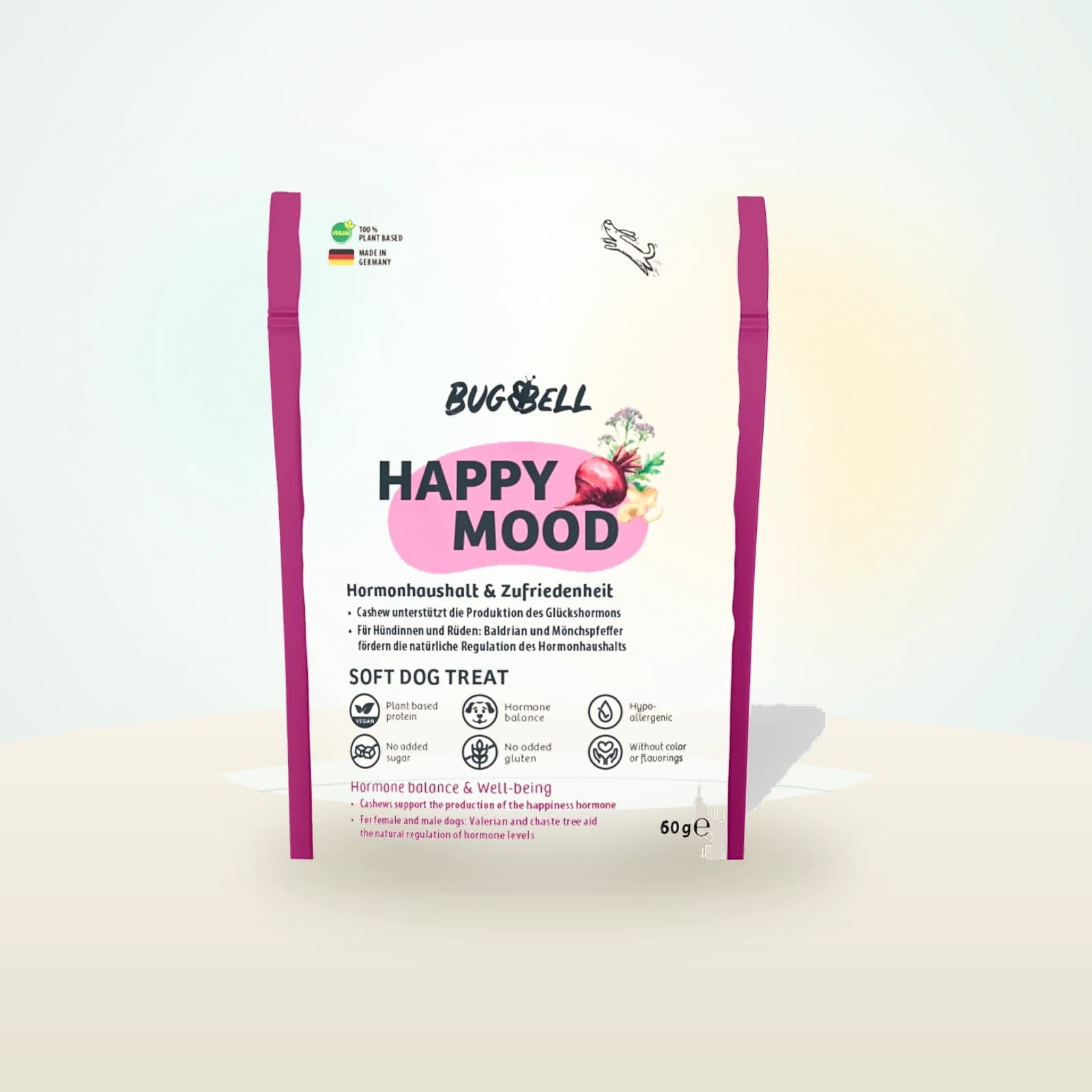 BugBell Junior, Adult, Senior Softer Funktionssnack HappyMood