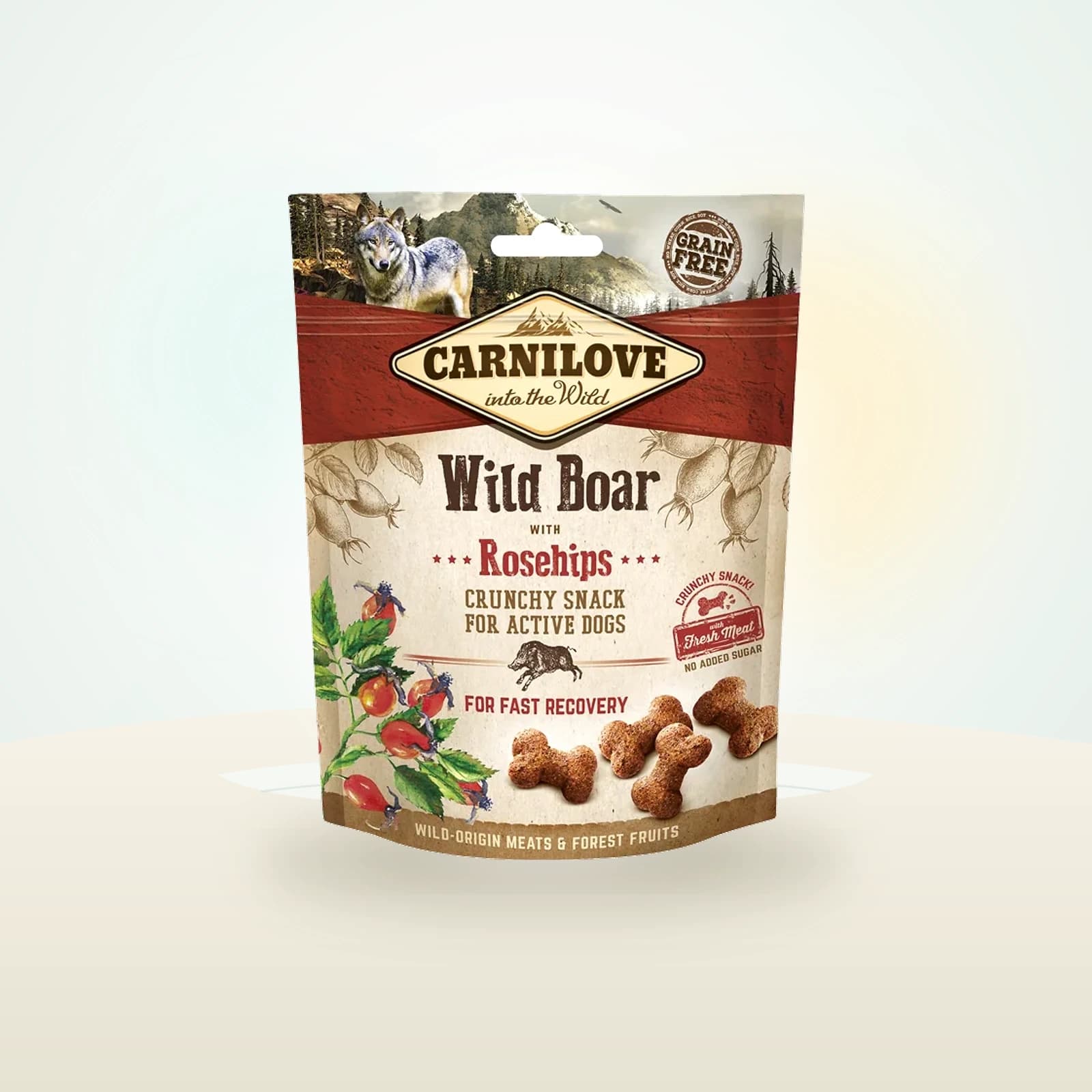 Carnilove Crunchy Snack Wild Boar with Rosehips Dog Treats