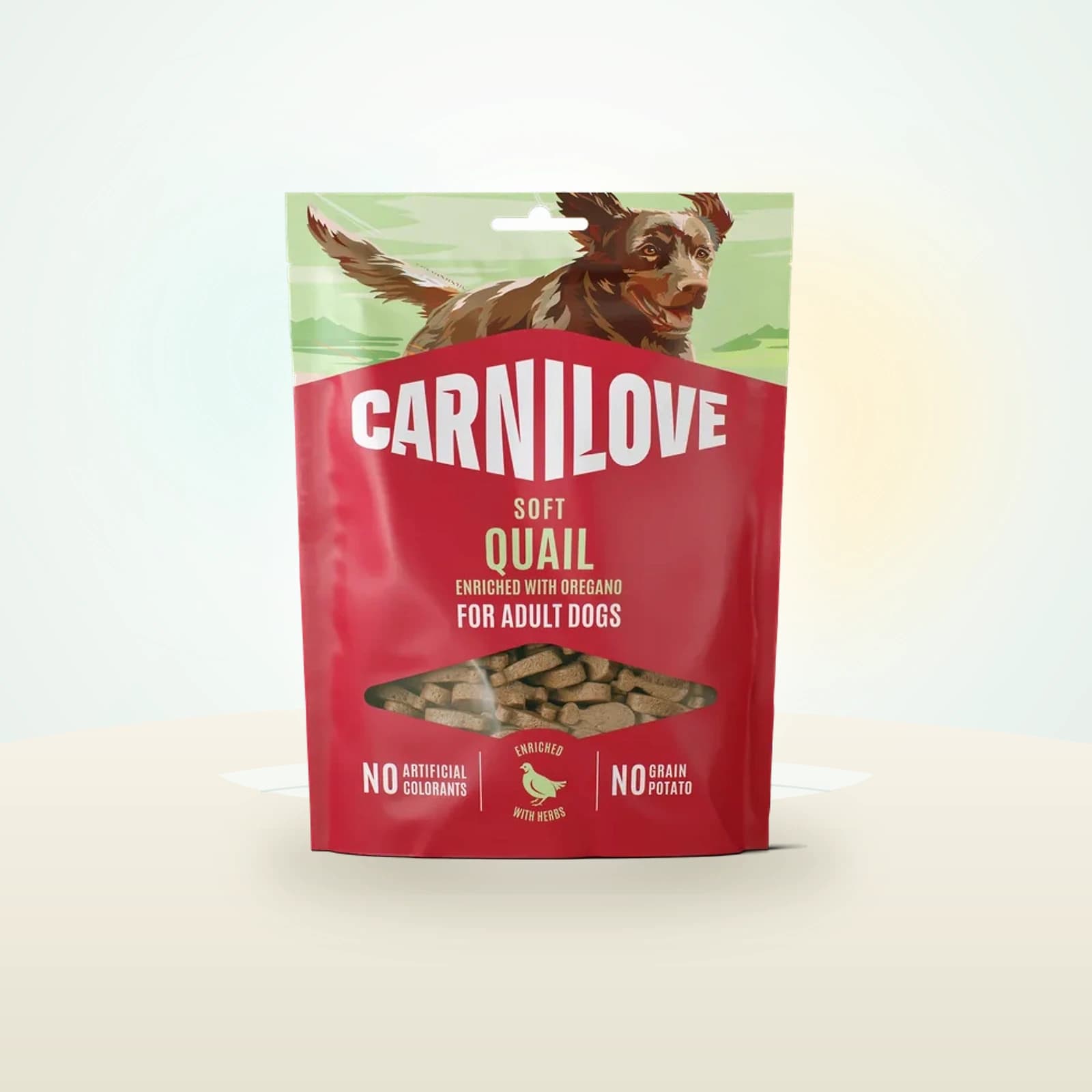 Carnilove Quail enriched with Oregano SOFT Snack for Dogs