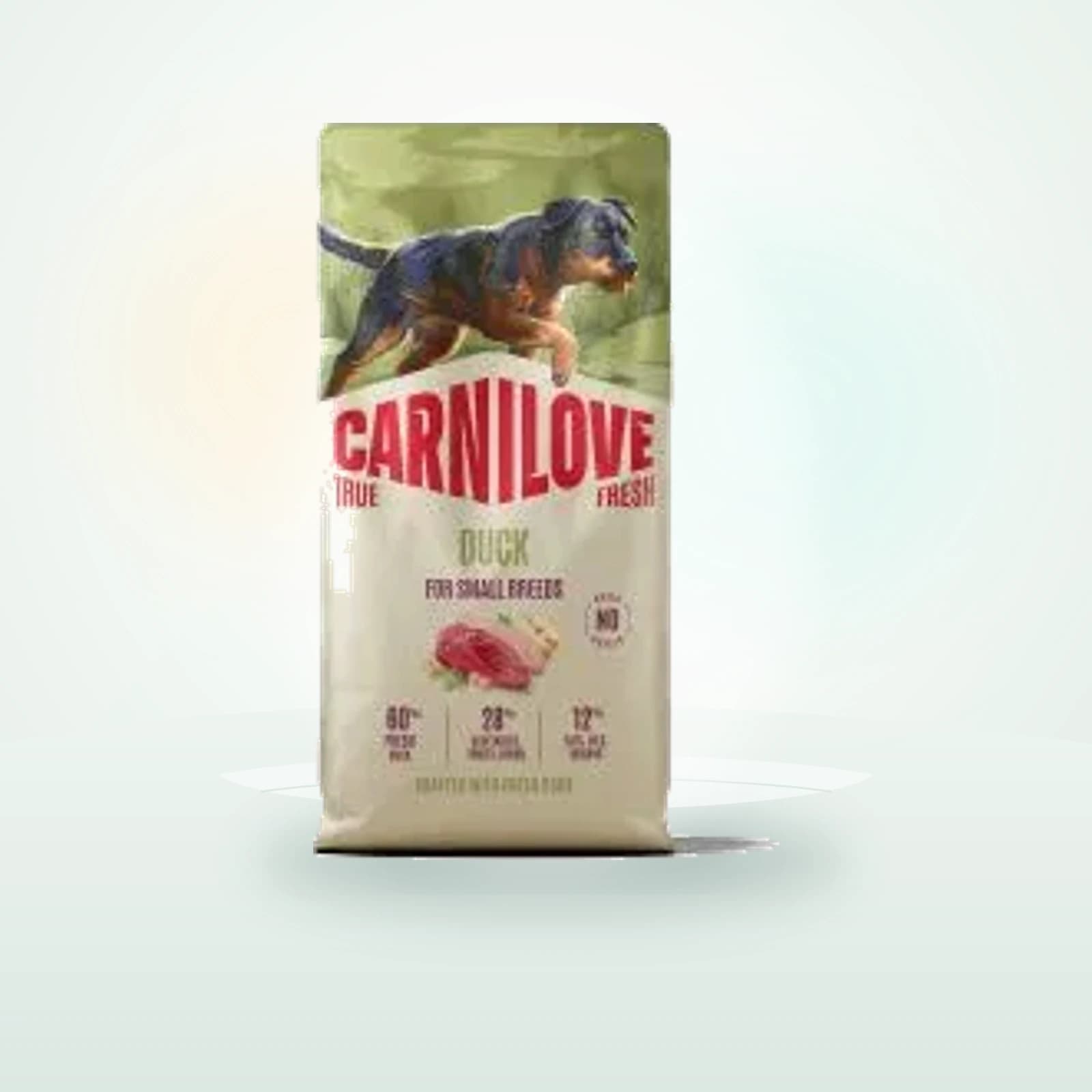 Carnilove True Fresh Croquettes pour Petits Chiens au Canard