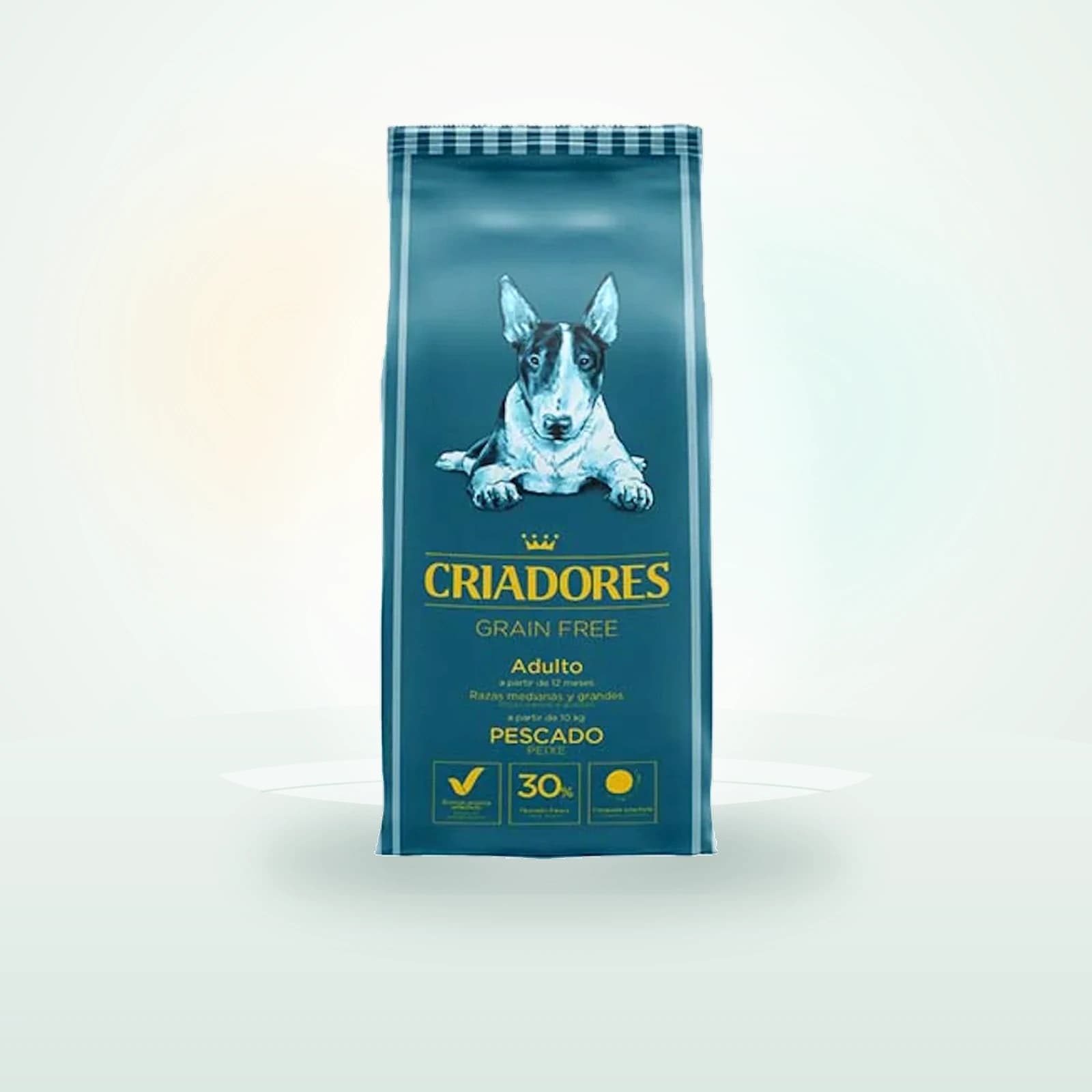 Criadores Adulto Grain Free Pescado pienso de raza mediana y grande