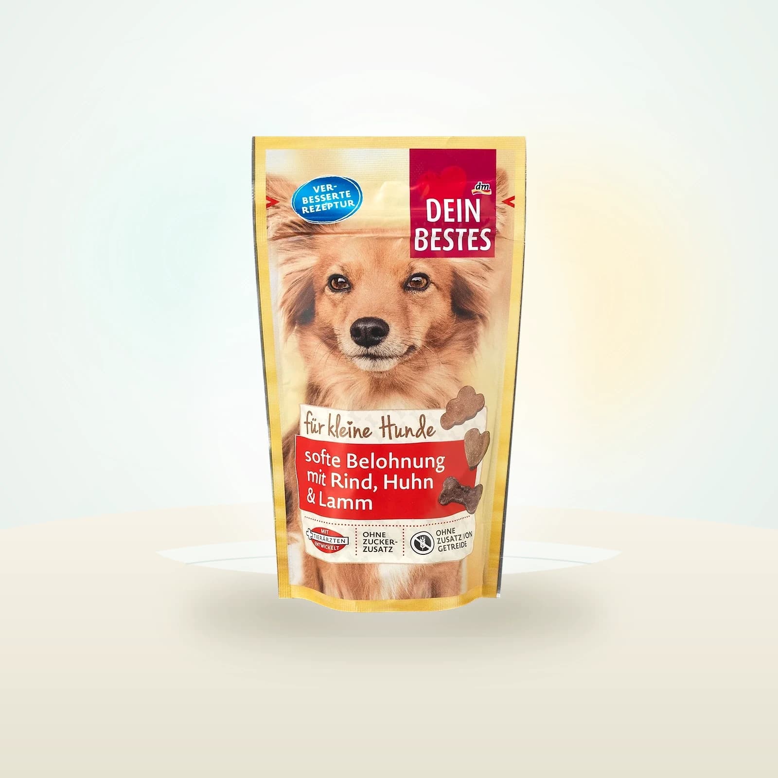 Dein Bestes softe Belohnung mit Rind, Huhn & Lamm für kleine Hunde