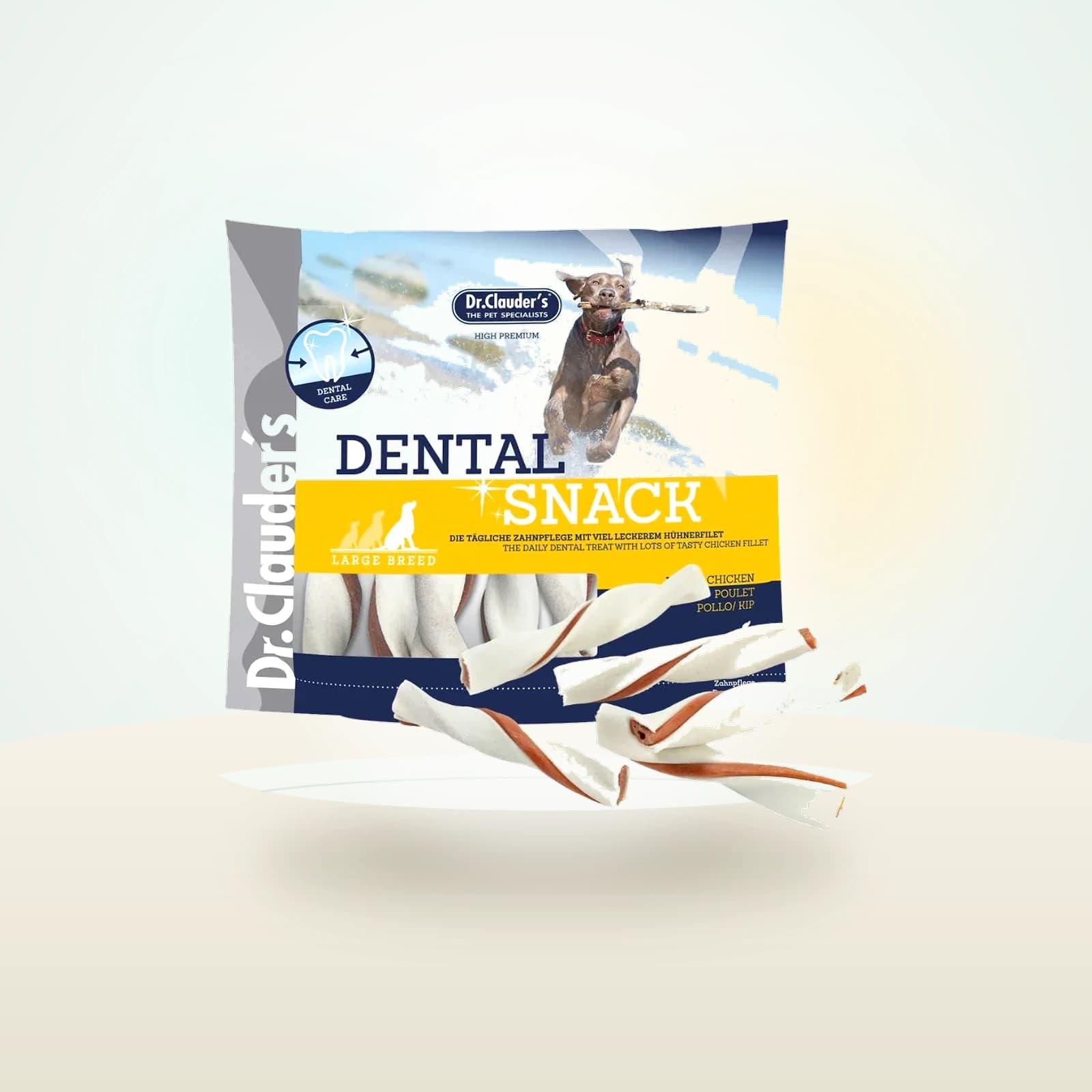 Dr.Clauder solutions for pets GmbH Dr.Clauder´s Dental Snack Huhn - Large Breed