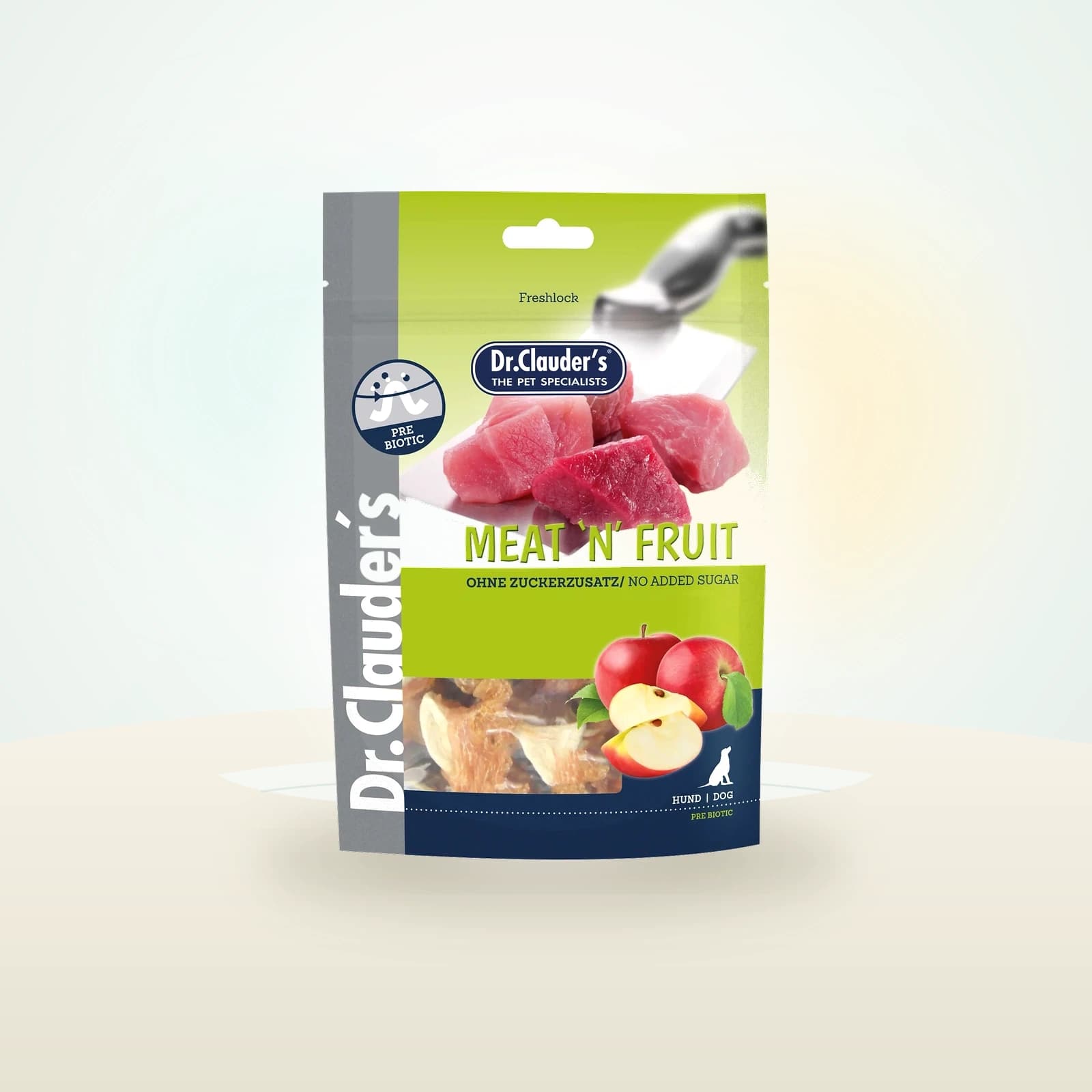 Dr.Clauder solutions for pets GmbH Meat'n'Fruit Apfel & Hühnchen Snack