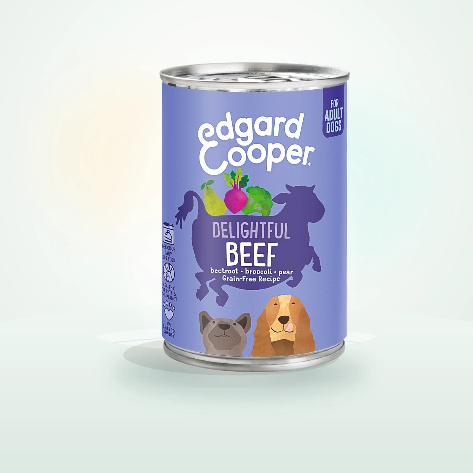 Edgard & Cooper Beef Grain-Free Dog Tin