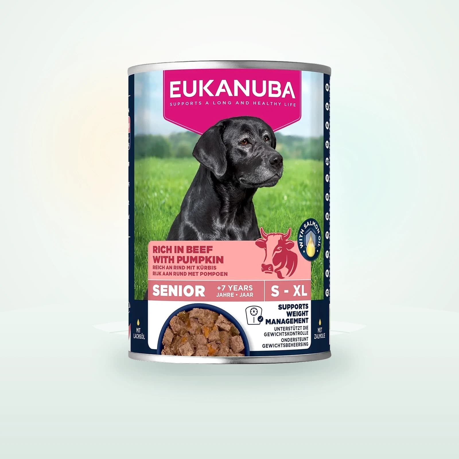Eukanuba Dog Wet Senior Beef with Pumpkin Våtfoder till Hund