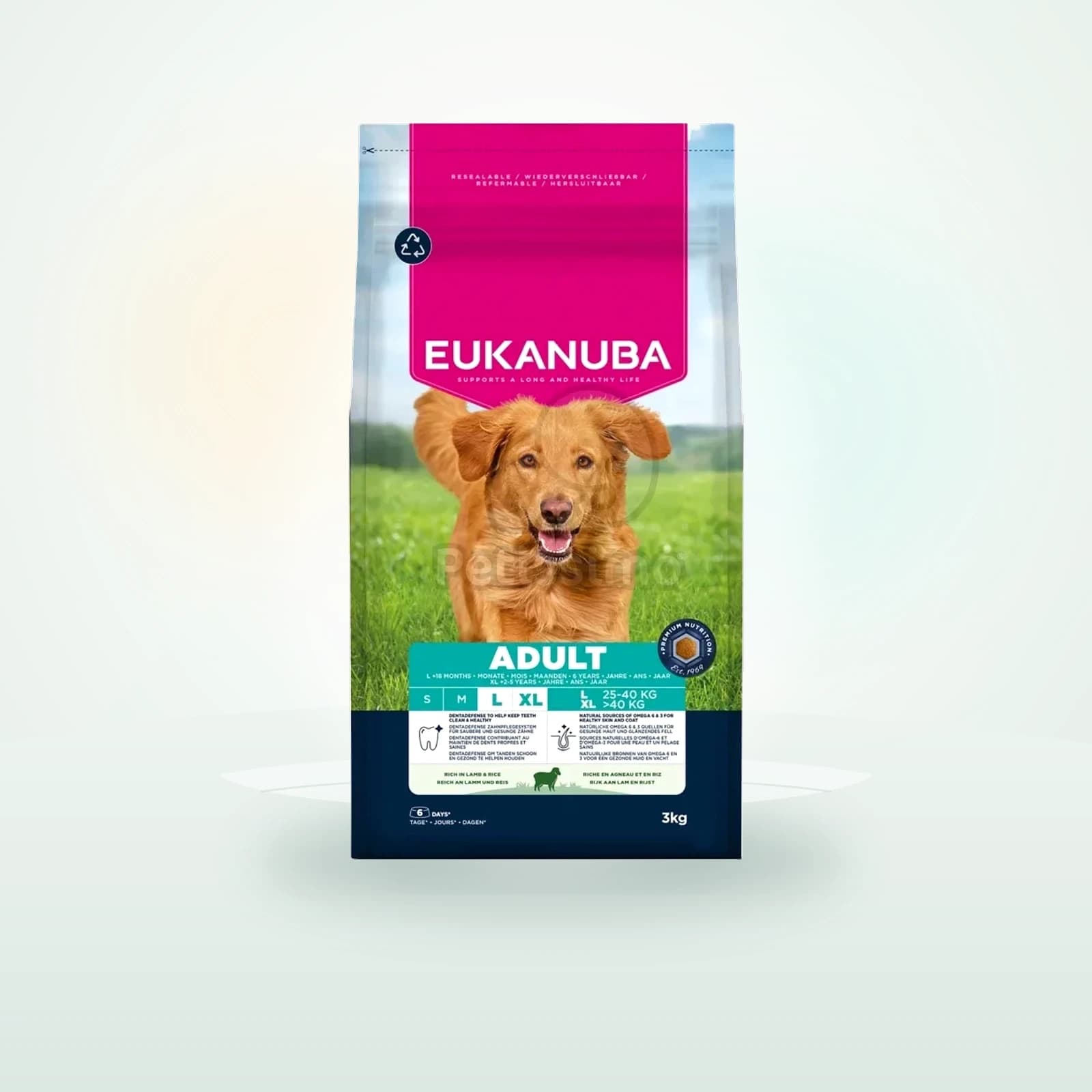 Eukanuba Life Care Adult L/XL száraz kutyatáp - bárány, rizs