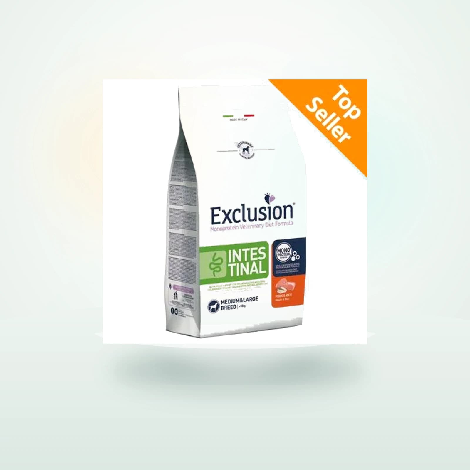 Exclusion Intestinal Maiale & Riso Medium & Large Breed