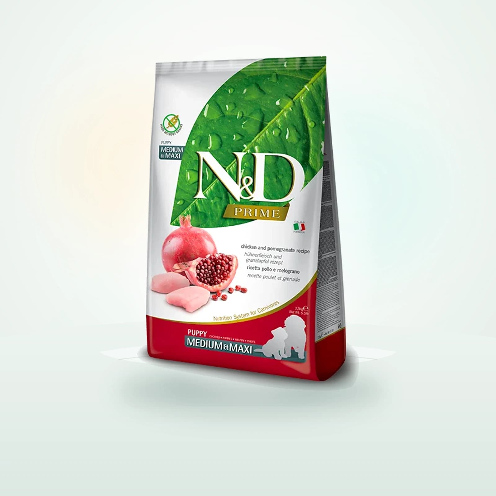 Farmina N&D Prime Puppy Medium Maxi karma dla szczeniąt ras średnich i dużych