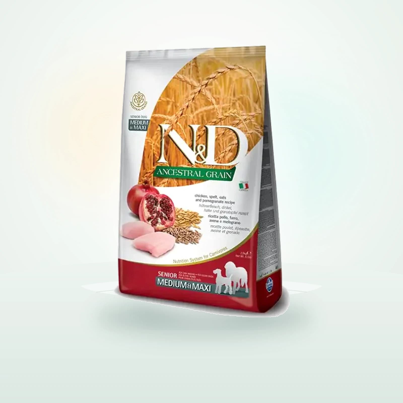 Farmina N&D Ancestral Grain Senior Medium/Maxi Pollo e Melograno