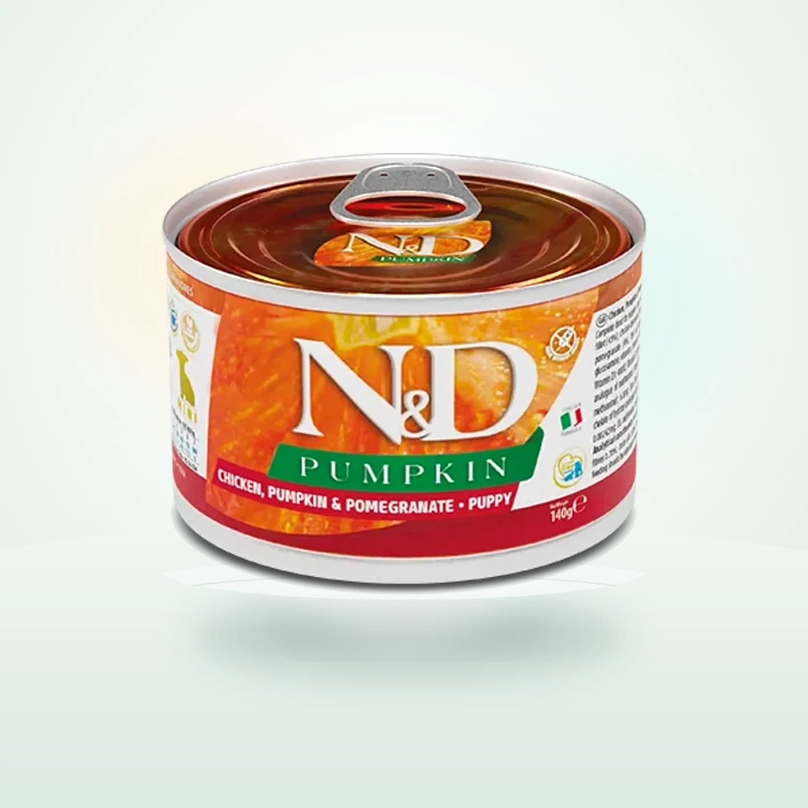 Farmina N&D Pumpkin Chicken, Pumpkin & Pomegranate Puppy Mini wet food