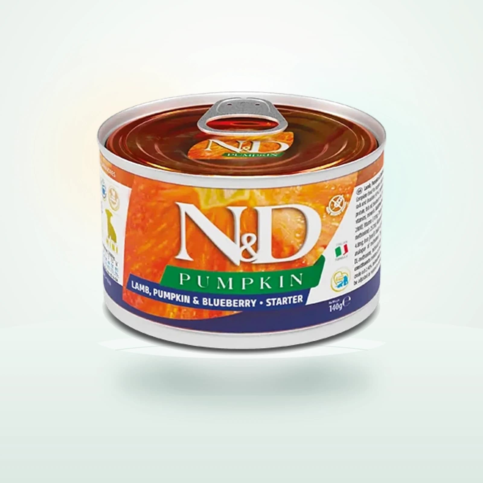 Farmina N&D Pumpkin Lamb, Pumpkin & Blueberry - Starter Mini wet food