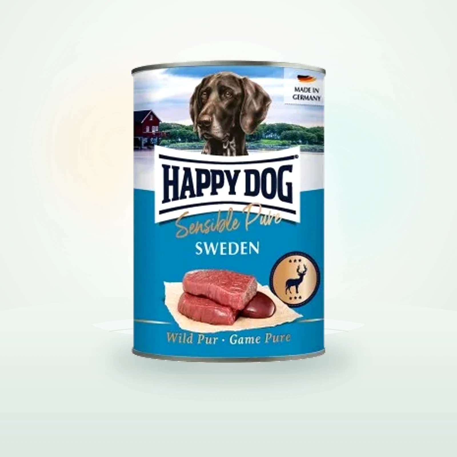 Happy Dog Sensible Pure Nassfutter für ausgewachsene Hunde Wild