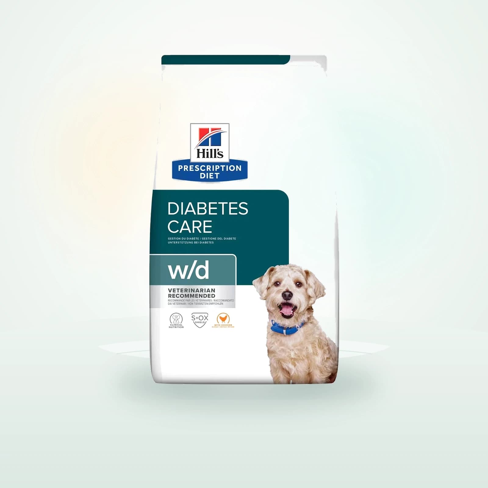 Hill's Prescription Diet w/d Diabetes Care Adult Dry Dog Food - Chicken