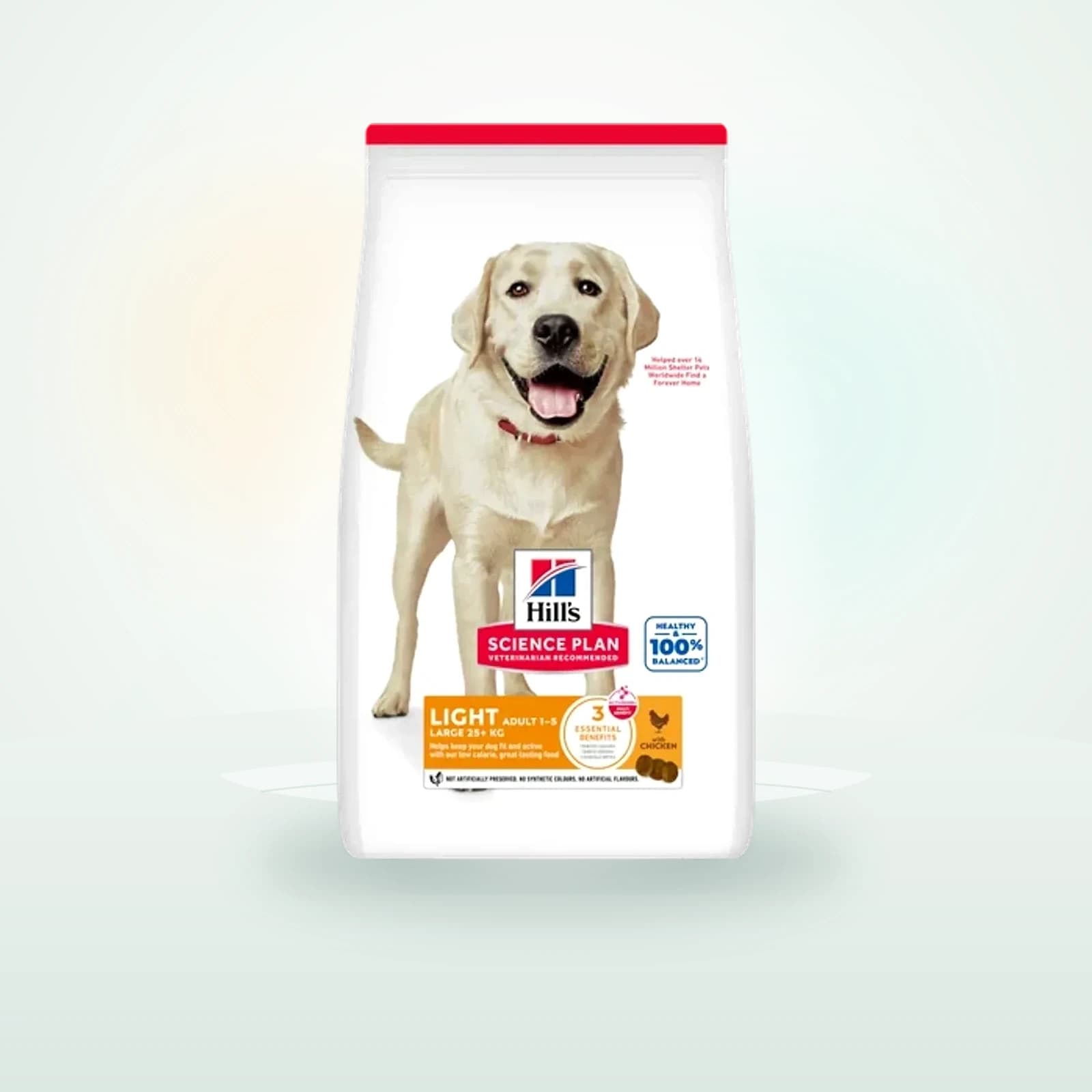 Hill's Science Plan Light Large Breed Adult alimento per cani con pollo