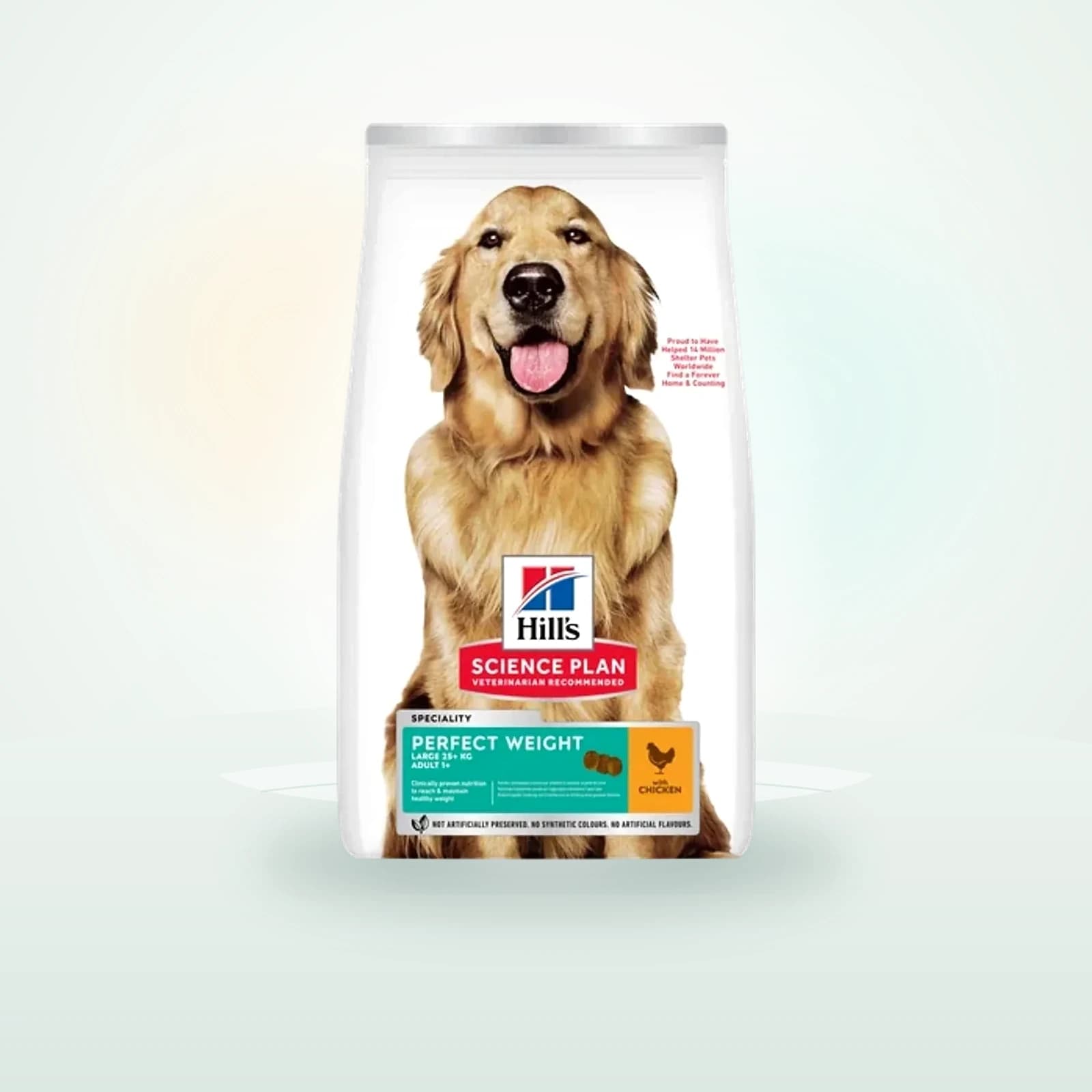 Hill's Science Plan Perfect Weight Adult Large Breed alimento per cani con pollo
