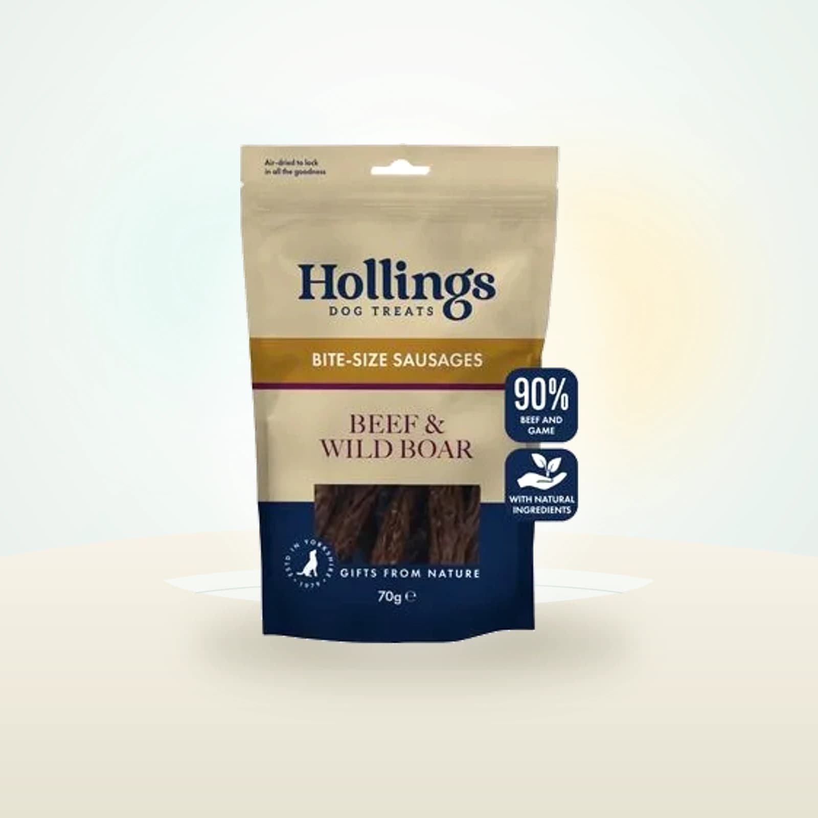 Hollings Beef & Wild Boar Bite-Size Sausages