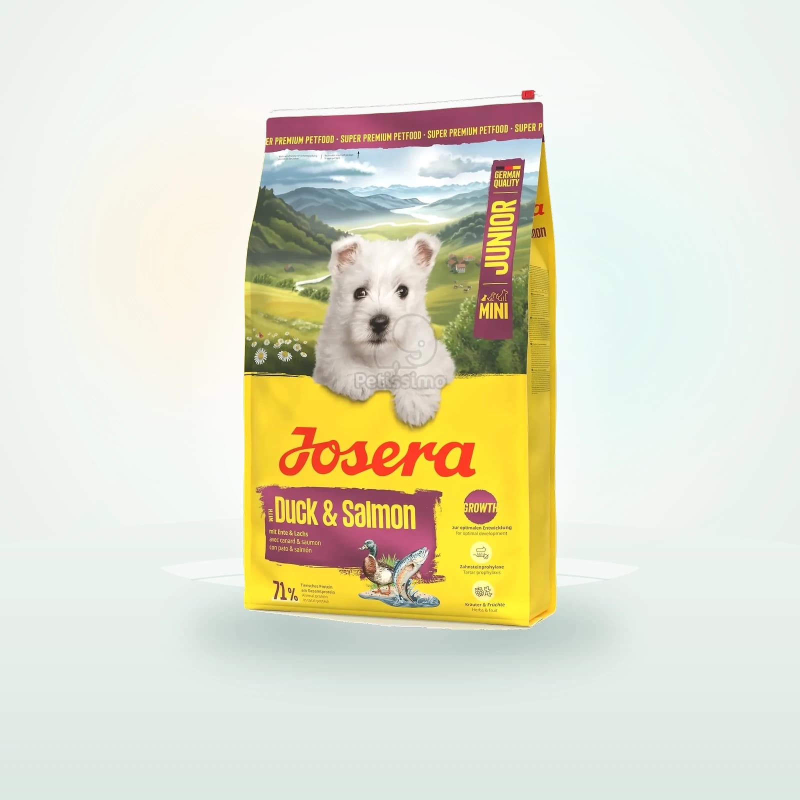 Josera Mini Junior Duck & Salmon száraz kutyatáp