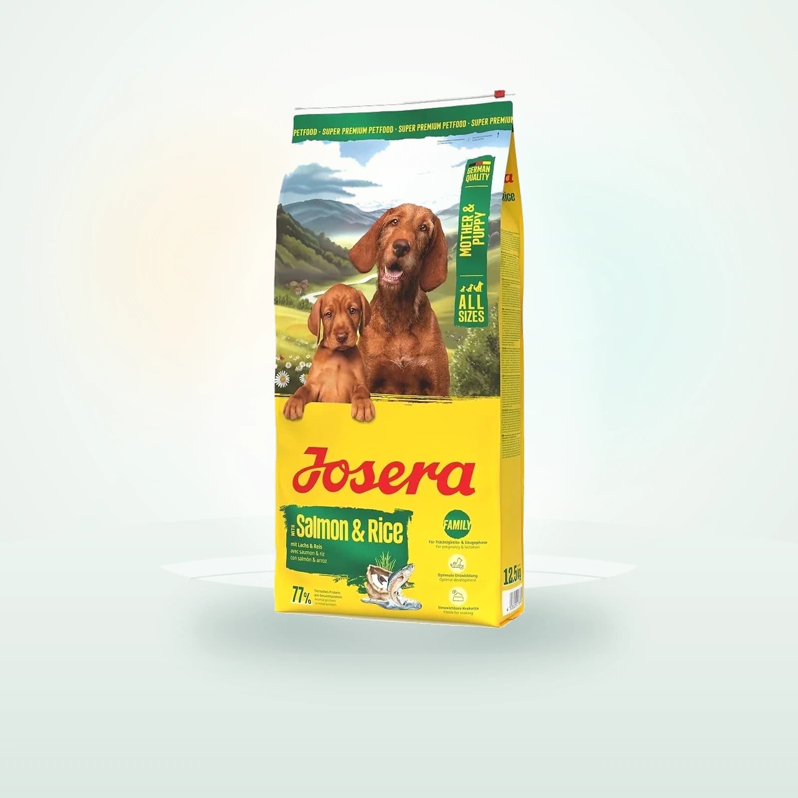 Josera Mother and Puppy Salmon with Rice dla szczeniąt, suk w ciąży oraz suk karmiących
