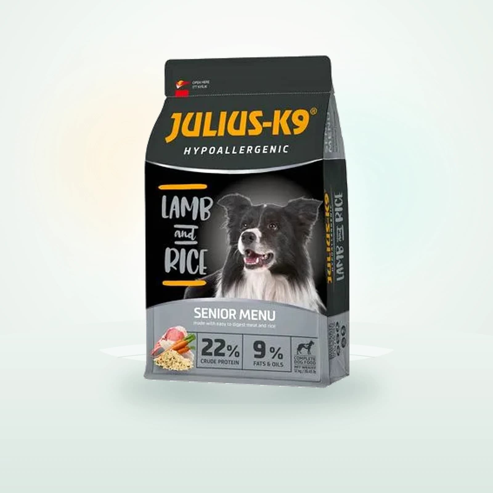 Julius K9 High Premium Senior/Light hipoalergénico con cordero