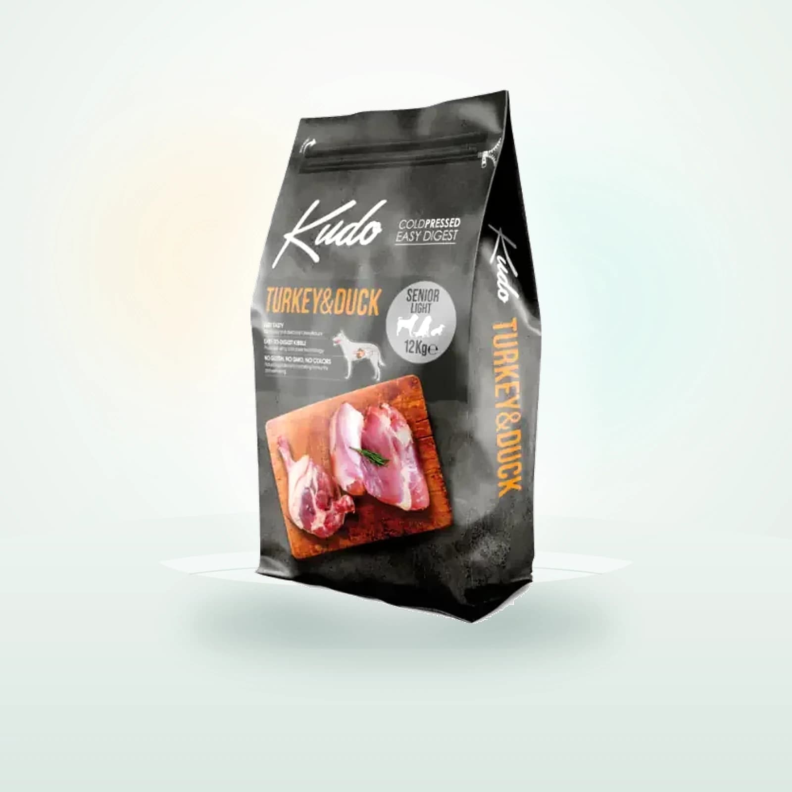 Kudo Low Grain Senior Light Tacchino e Anatra