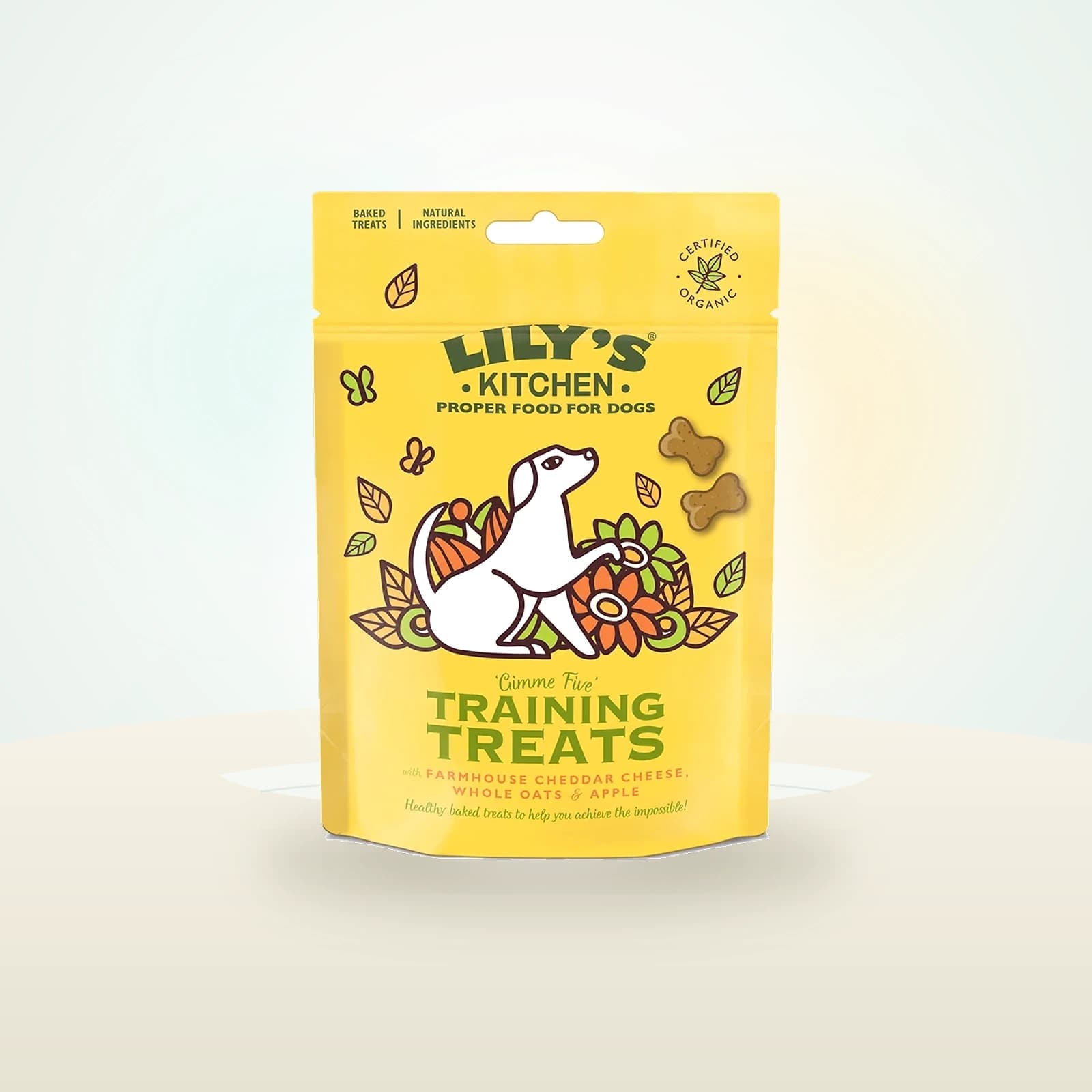 Lily's Kitchen Gimme Five Training Dog Treats with Cheese & Apple