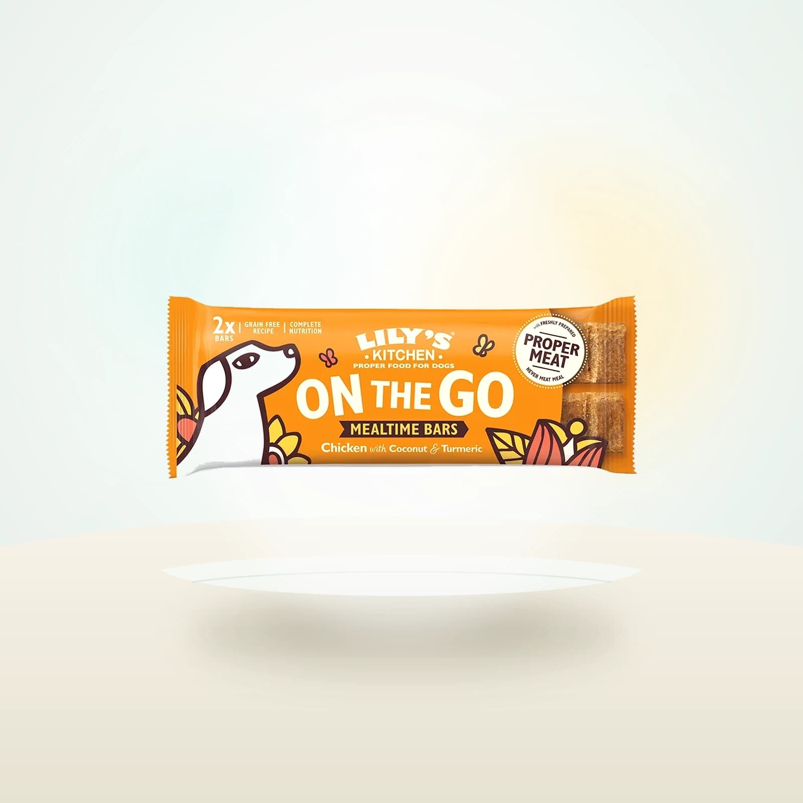 Lily's Kitchen On-The-Go Mealtime Bar with Chicken Dog Treat