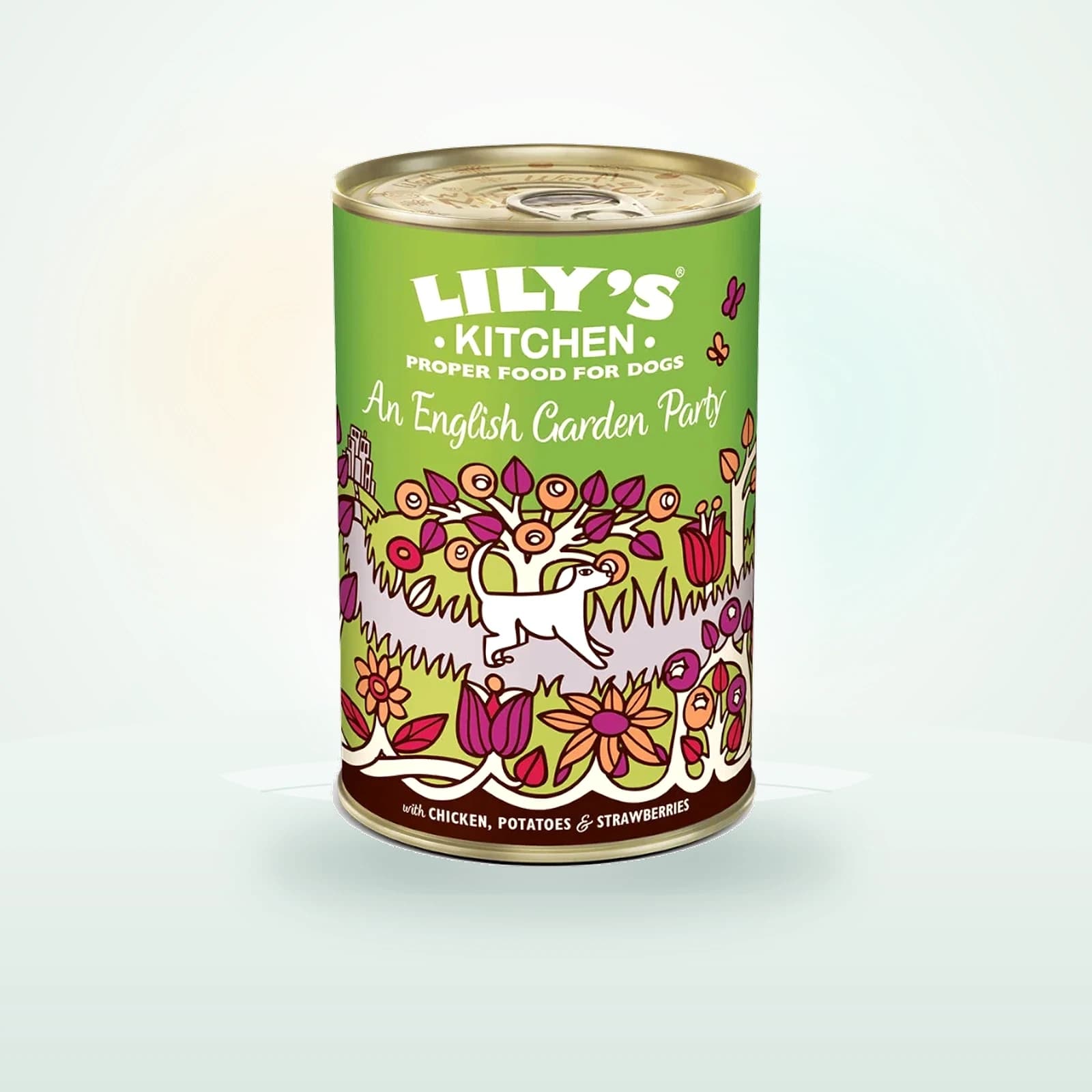 Lily's Kitchen pollo y fresas lata