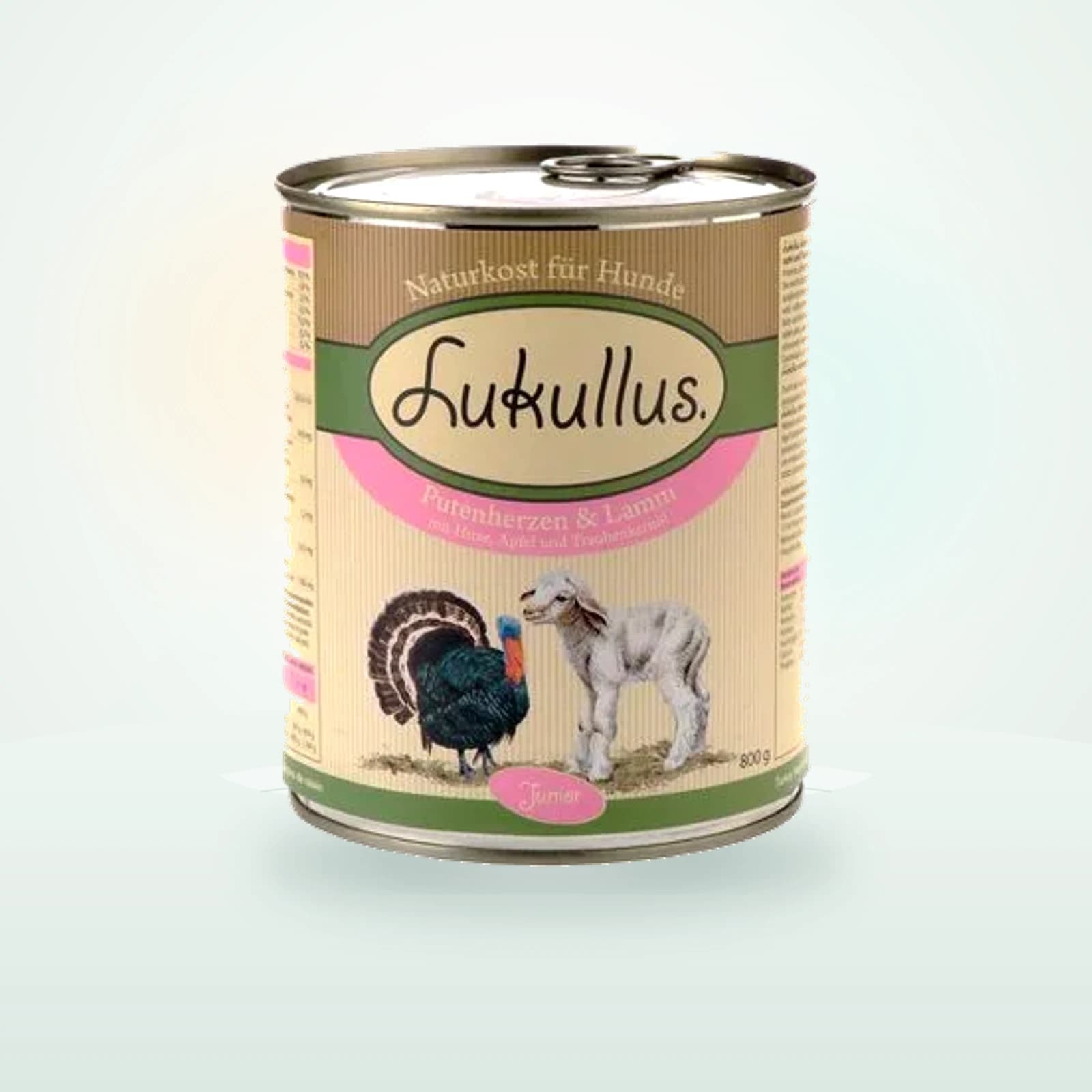 Lukullus Junior coração de peru e cordeiro