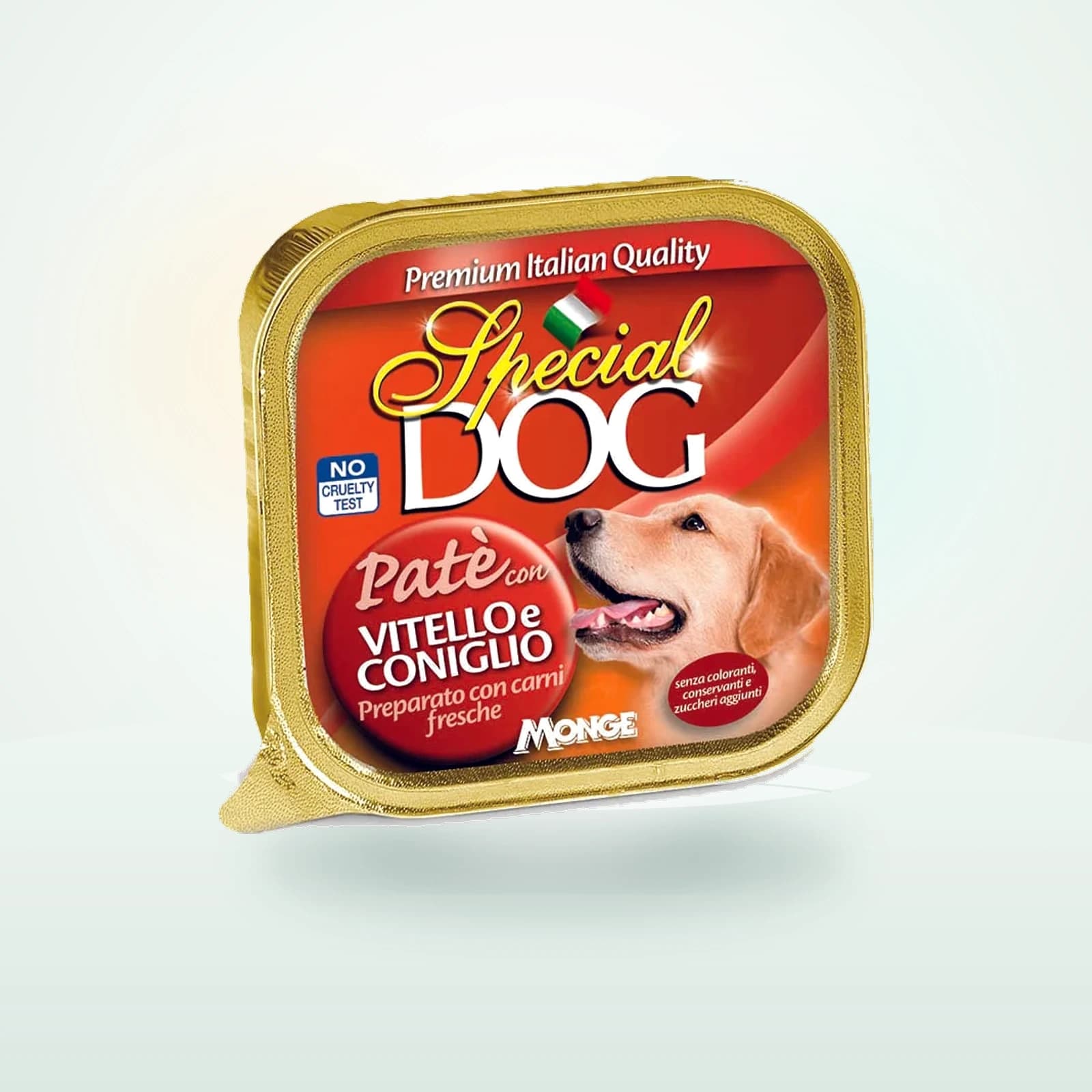 Monge Special Dog All Breeds Adult Paté con Vitello e Coniglio