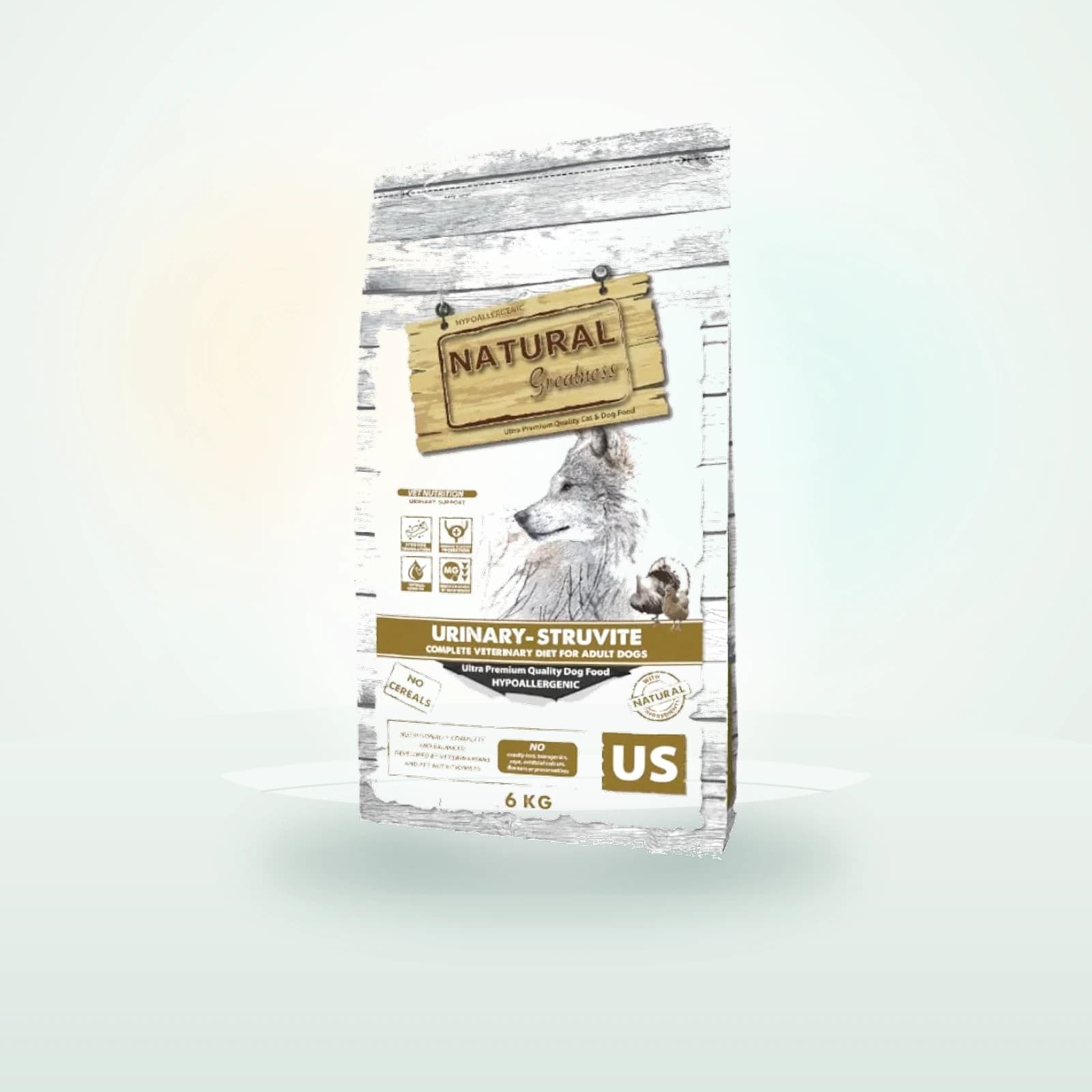 Natural Greatness Urinary-Struvit Pavo y Pollo Hipoalergénico