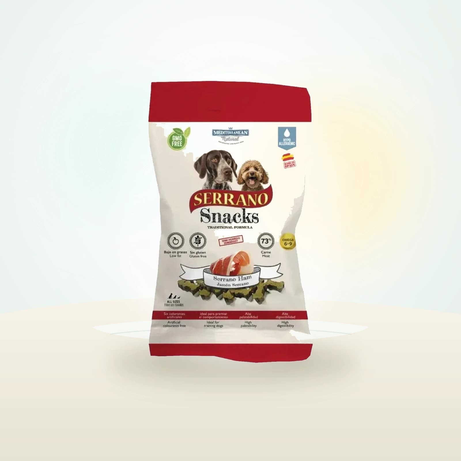 Natural Mediterranean Mediterranean Natural Serrano Snacks Ham