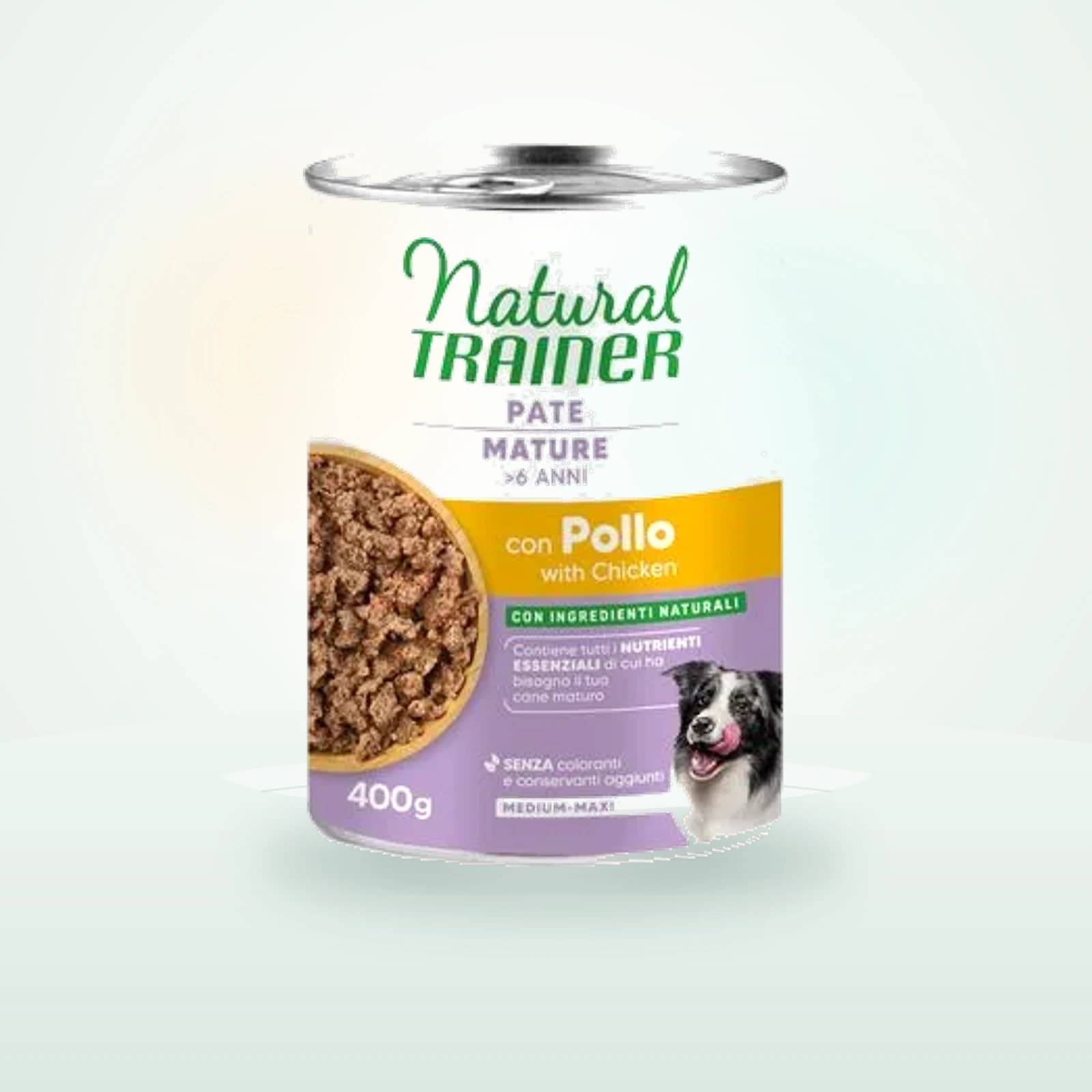 Natural Trainer Pate Medium & Maxi Mature