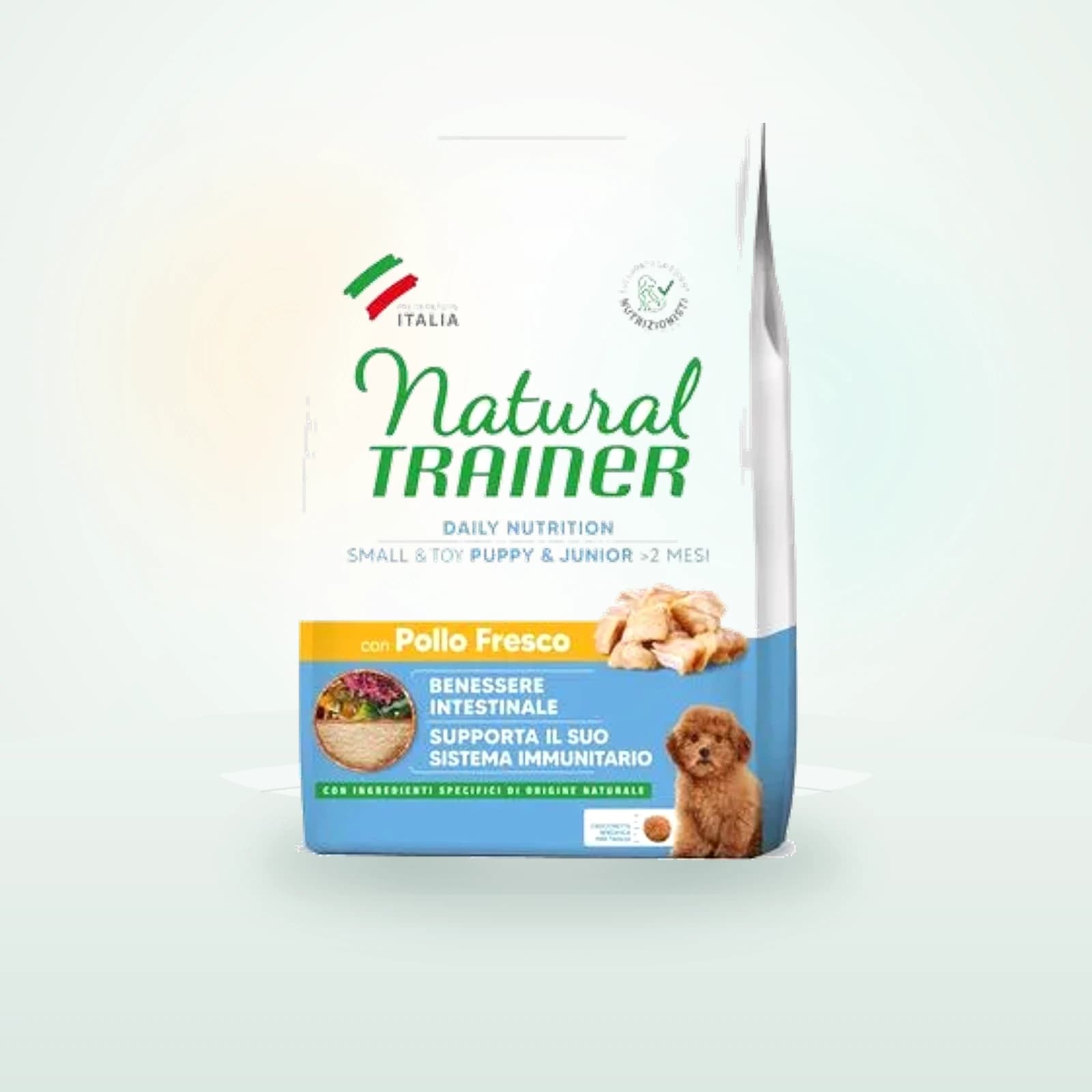 Natural Trainer Puppy & Junior Small & Toy mit Huhn