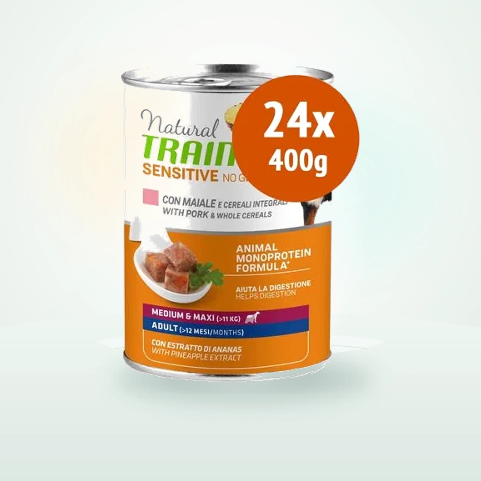 Natural Trainer Sensitive No Gluteeni Adult